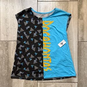 Disney Blue and Yellow Graphic Tee